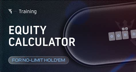 Free No Limit Texas Hold’em (NLHE) Poker Odds Calculator.